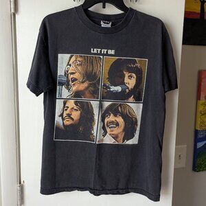 Vintage The Beatles 2006 Apple Corps. Band Tee Size Medium